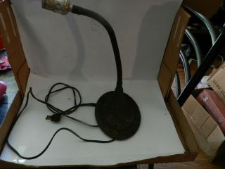Vintage Metal Cast Iron Base Aladdin No 50 Adjustable Neck Desk Lamp Parts