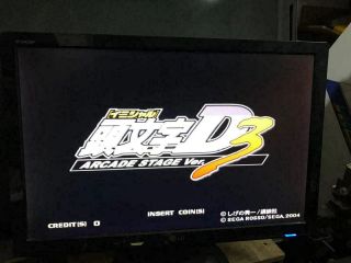 Sega Naomi 2 Console With Initial D 3 Arcade Stage Arcade Game