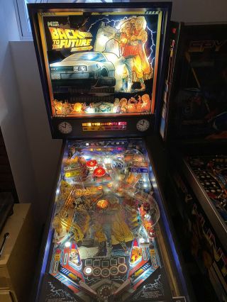 Coin Operated Back To The Future Pinball Leds Upgraded