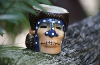Tiki Mug Shrunken Head Mai Kai Tahitian Coffee Mug