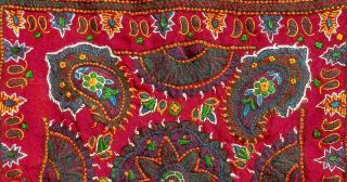 Persian Kerman Textile Embroidery Patch hand made 2