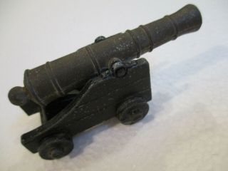Vintage Penncraft Miniature Brass & Cast Iron Civil War Naval Cannon