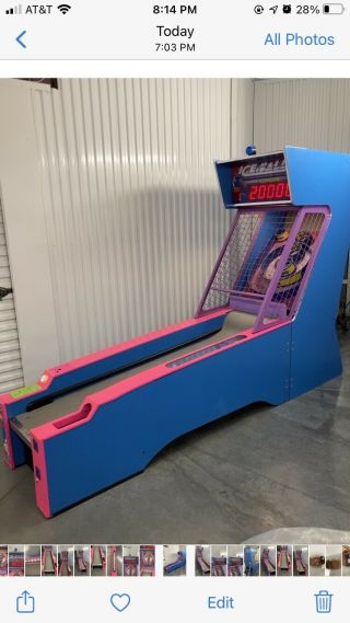 ICE Ball 10’ Skee Ball Arcade Game 2 Available 2