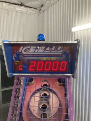 ICE Ball 10’ Skee Ball Arcade Game 2 Available 6