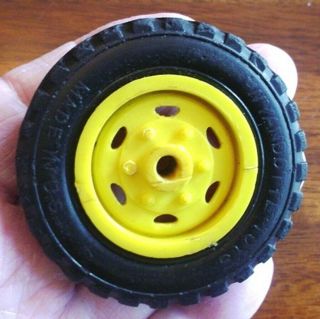 Vintage Wyandotte Wrecker/tow Truck Wheel/tire 2 ½”/rubber
