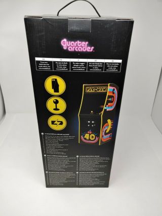 NIB Pac - man 40th Anniversary 1/4 Scale Arcade Machine Numskull Quarter Arcades 3