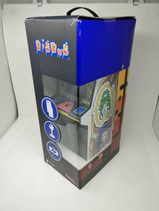 Nib Dig Dug 1/4 Scale Arcade Machine Numskull Quarter Arcade Game Tabletop
