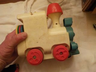 Vintage Tuneyville Choo Choo Musical Train W/ 4 Discs By Tomy 1975 With Box