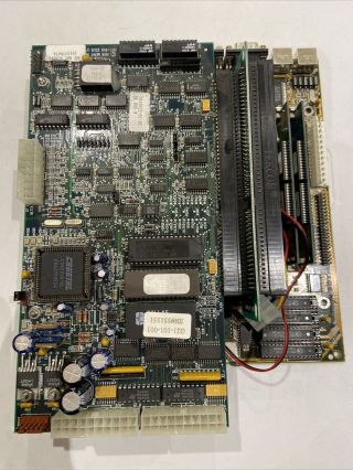 Megatouch Xl Telco Vision 486 Motherboard With Ram And I/o Board