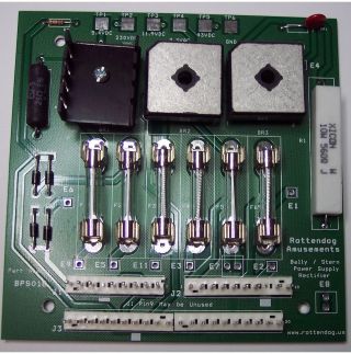 Bps018 Power Supply Board For Bally Future Spa Pinball Machines