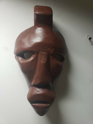 Native American Carved Wood Mask
