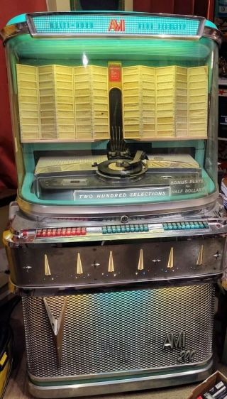 1958 Ami Jai - 200 Electric 200 Selection Jukebox I I - 200 I200 Jukebox