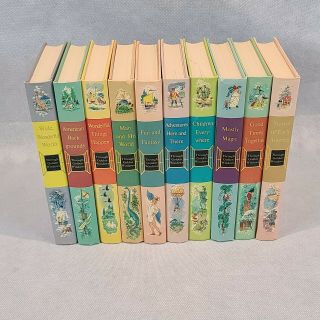 10 Through Golden Windows Books,  Complete Set,  1958 Grolier,  Vintage Hardcover