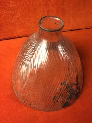 Vintage Industrial X - Ray Mercury Glass Lamp Shade