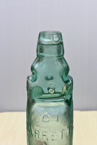 Vintage C1890s Barretts London Rylands Acme Patent Hamilton Pic 10oz Codd Bottle