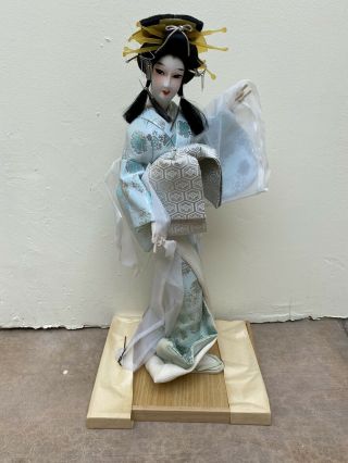 Vintage (1960s) Japanese Nishi Snow Queen Geisha Doll Japan 18 Inch