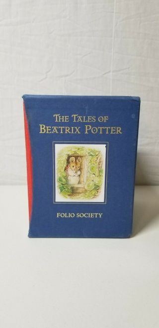 Vintage The Tales Of Beatrix Potter Folio Society 12 Book Box Set Hardback