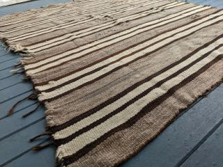Navajo Banded Chinle Transitional Blanket/Rug 1880s 2