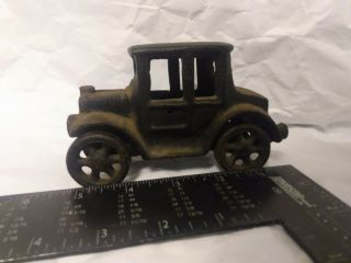 Vintage Model T Cast Iron Toy Car