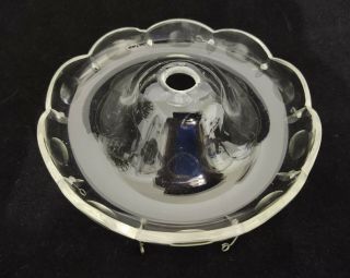 5 " D Asfour Crystal Glass Bobeche 10 Pins Chandelier Lamp Parts