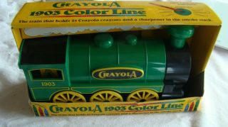 Vintage Crayola 1903 Color Line Engine,  Never Played With