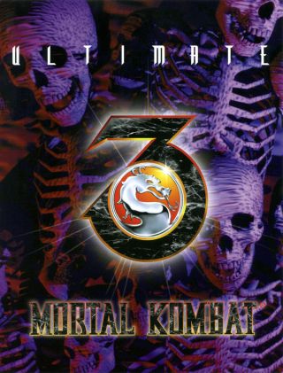 Midway Ultimate Mk3 Mortal Kombat 3 Arcade Flyer Nos Video Game Artwork