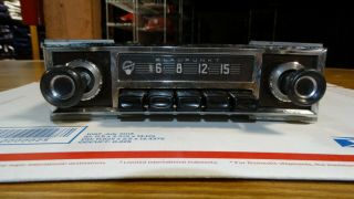 Vintage Blaupunkt Kdb961 826b Mercedes - Benz Car Radio As - Is