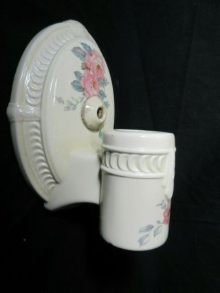 Vintage Porcelain Floral Wall Light Sconce Lamp Vanity with socket availability 3