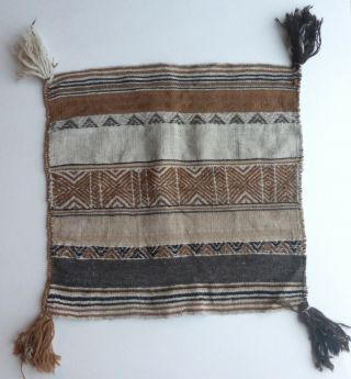 Peruvian Andean Table Cloth - Handmade Textile 2