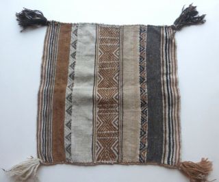 Peruvian Andean Table Cloth - Handmade Textile 3