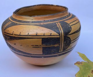 Vintage Hopi Pueblo Indian Pottery Olla Pot Unsigned Native American Nampeyo