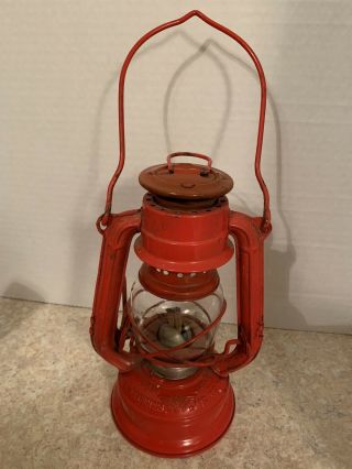Vintage Winged Wheel No.  350 Red Lantern - 7 1/2” Tall - Japan