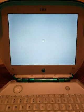 Apple iBook G3 Clamshell PowerPC Blue Vintage 3