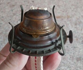 Vintage 19th C.  1 P&a Banner Oil Kerosene Lamp Burner Look 2 1/2 " Fit Chimney