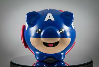 Captain America Piggy Bank For Kids,  Marvel Avengers,  Coin Bank,  Saving Box,