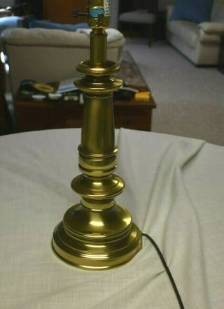 Mid Century Vintage Stiffel Brass Table Lamp 3