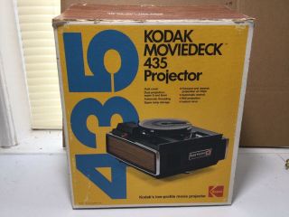 Vintage 8mm Kodak Moviedeck 435 Projector 8 Movie Projector