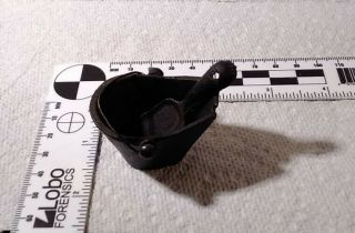 Vintage Miniature Cast Iron Ash/coal Bucket With Shovel
