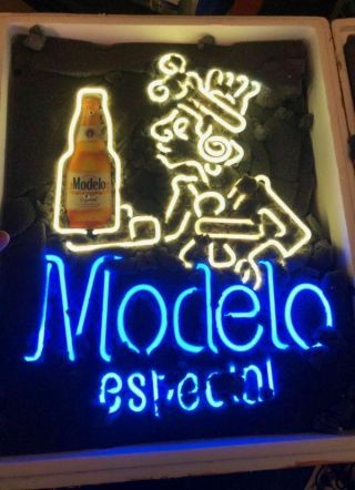 Modelo Especial Beer Neon Sign 14 X 18