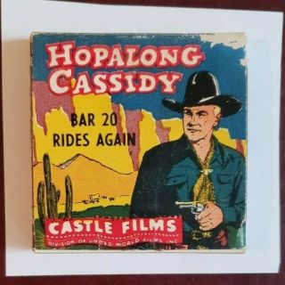 2 Hopalong Cassidy Castle Films 8mm & 16mm 