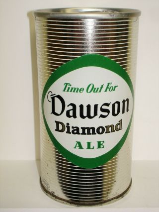Dawson Diamond Ale " Time Out For " Zip Top 12oz S/s Beer Can J1202