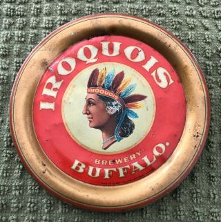 Iroquois Beer Brewery Buffalo Ny Pre Pro Tip Tray Native American Indian