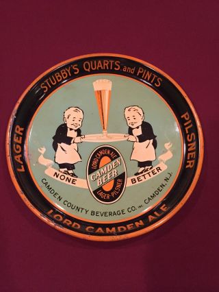 Camden Beer Tray,  Camden County Beverage Co. ,  Lord Camden Ale