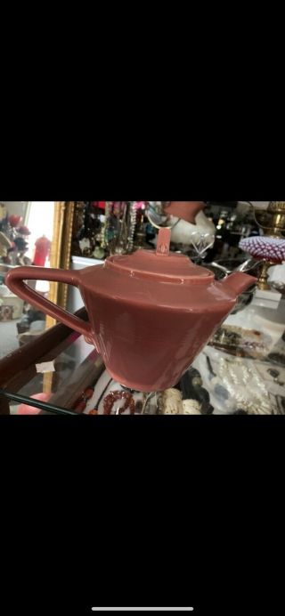 Vintage Harlequin Tea Pot,  2 Cups,  2 Saucers,  Sugar& Creamer
