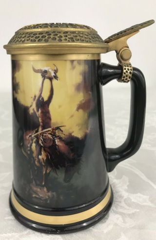 Prayer To The Great Spirit Stein,  Limited Edition By Buck Mccain 1913