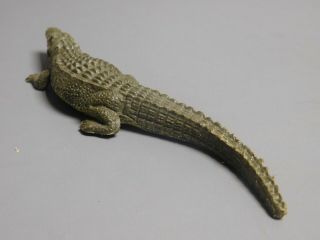 Vintage Britains Alligator - from 1960 ' s Plastic - Yellow Belly ENGLAND 3