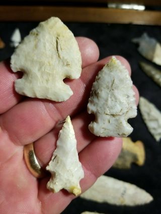 Authentic Arrowhead Indian Artifacts Stone Tools Points