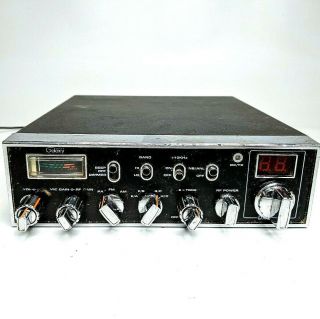 Galaxy Dx - 44v 40 Channel Am Fm Cb Citizens Band Radio Transceiver Portable Vtg