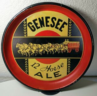 1930s Genesee 12 Horse Ale Beer Beer Wagon Rochester Ny