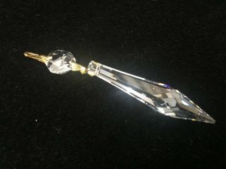 Swarovski Strass Crystal Chandelier Pendant Drop Prism,  3 3/4 " Long